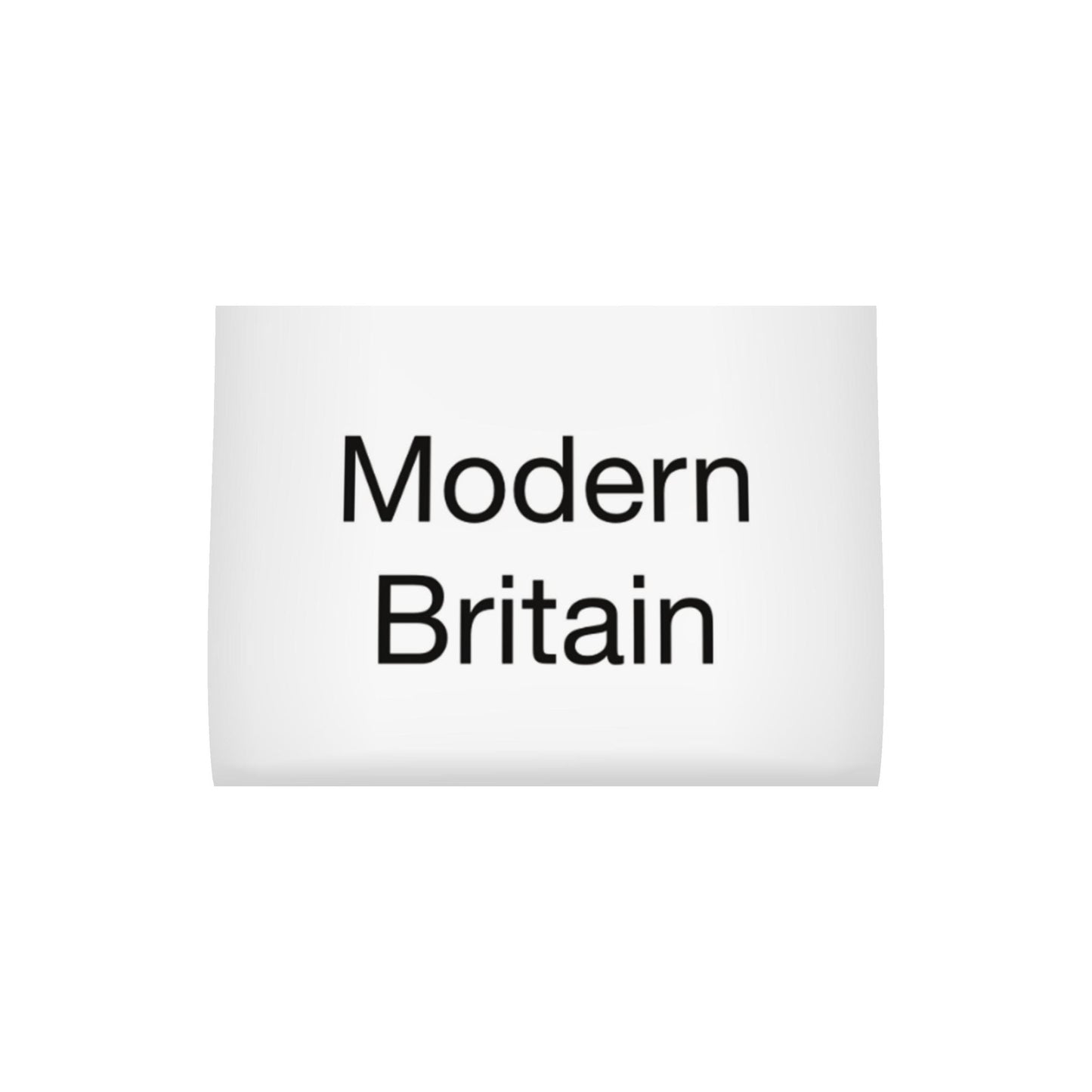 Tate Modern Tea Towel - White on MB Blue