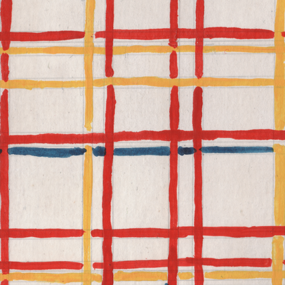 Mondrian: New York City I - Museum Postcard Painting
