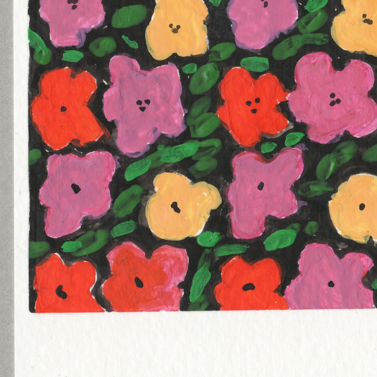 Warhol: Catalogue Cover - Museum Postcard Painting
